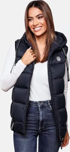 Navahoo Bodywarmers Bodywarmer Kassidy Dames Navy -Tussen Trend Verkoopwinkel 4a10fb6a4875905c31eea5db3585a2ac