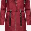 Navahoo Parkas Tussenparka Josinaa Dames Donkerrood
