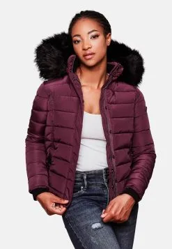 Navahoo Winterjassen Winterjas Miamor Dames Wijnrood -Tussen Trend Verkoopwinkel 513f540e89c625758beb9269cf7138df