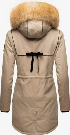 Navahoo Parkas Winterparka Bombii Dames Donkerbruin -Tussen Trend Verkoopwinkel 532464b7aa747274059e336fbdbf497f