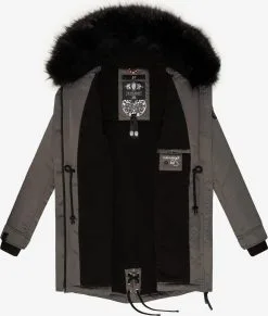 Navahoo Parkas Winterparka Dames Grijs -Tussen Trend Verkoopwinkel 53d74edd0d368719d86b6e271f8d079b