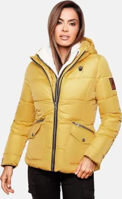 Navahoo Winterjassen Winterjas Megan Dames Geel 18 Navahoo Winterjassen Winterjas Megan Dames Geel -Tussen Trend Verkoopwinkel 5485aed3210107c243942720dadf8a5f