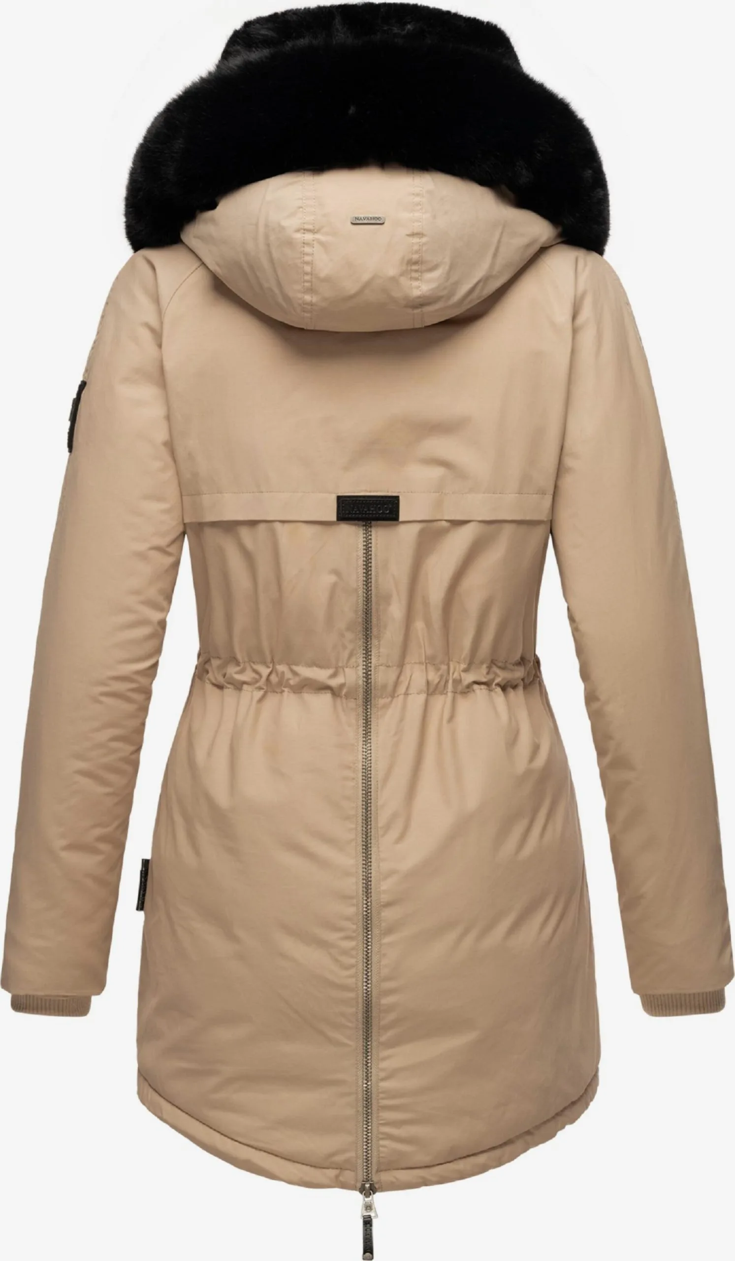 Navahoo Parkas Winterparka Sweety Deluxe Dames Taupe 3 Navahoo Parkas Winterparka Sweety Deluxe Dames Taupe - Afbeelding 3
