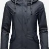 Navahoo Winterjassen Winterjas Lindraa Dames Donkerblauw