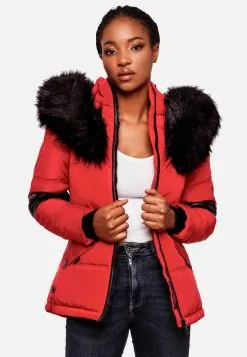 Navahoo Winterjassen Winterjas Nirvana Dames Rood -Tussen Trend Verkoopwinkel 597e296cb331ecd4b1500740d2740f4d