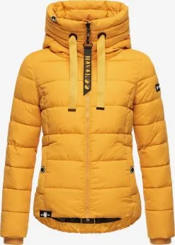 Navahoo Winterjassen Winterjas Amayaa Dames Safraan