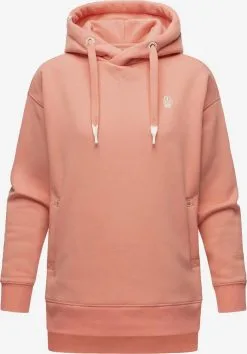 Navahoo Hoodies Sweatshirt Silberengelchen Dames Abrikoos