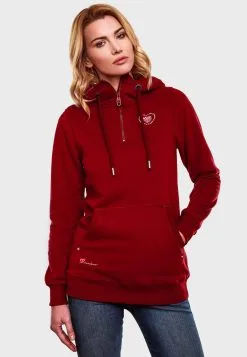 Navahoo Hoodies Sweatshirt Zauberelfe Dames Bordeaux -Tussen Trend Verkoopwinkel 6553f8e403568181a735a37642d55c10