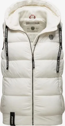 Navahoo Bodywarmers Bodywarmer Kassidy Dames Offwhite