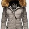 Navahoo Winterjassen Winterjas Zoja Dames Grijs
