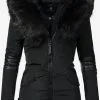 Navahoo Winterjassen Winterjas Nirvana Dames Zwart