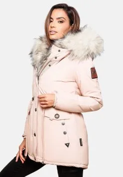 Navahoo Parkas Winterparka Sweety Dames Rosa -Tussen Trend Verkoopwinkel 69eb6c1445fb2f138d943e13562f3ead