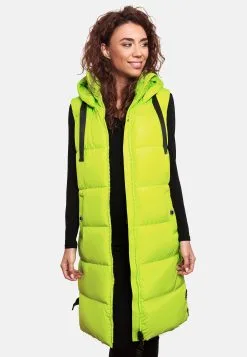 Navahoo Bodywarmers Bodywarmer Dames Groen / Neongroen -Tussen Trend Verkoopwinkel 6ec84ef56490b177eb695db28ad86761