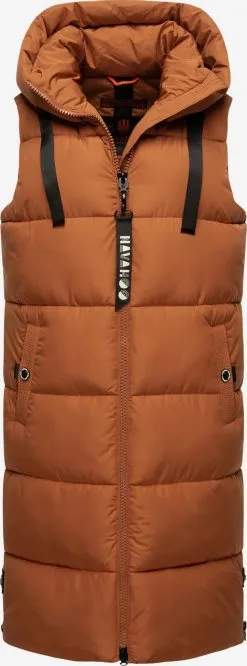 Navahoo Bodywarmers Bodywarmer Dames Cognac -Tussen Trend Verkoopwinkel 7060d8a52a324965221e4fb9b3de0819