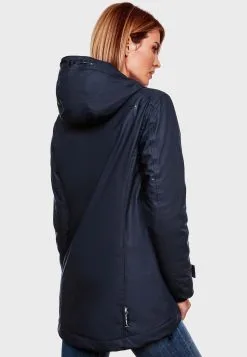 Navahoo Winterjassen Winterjas Lindraa Dames Donkerblauw -Tussen Trend Verkoopwinkel 710cd349cca2c1b33865ed27859ca0f5