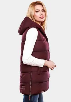 Navahoo Bodywarmers Bodywarmer Madilynaa Dames Bordeaux -Tussen Trend Verkoopwinkel 73398fc579c42fa58d9e12e4dadbdd55