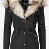 Navahoo Parkas Winterparka Sweety Dames Zwart