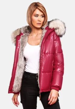 Navahoo Winterjassen Winterjas Tikunaa Dames Fuchsia -Tussen Trend Verkoopwinkel 74b35bdde41e52464f06da1665cd6aed