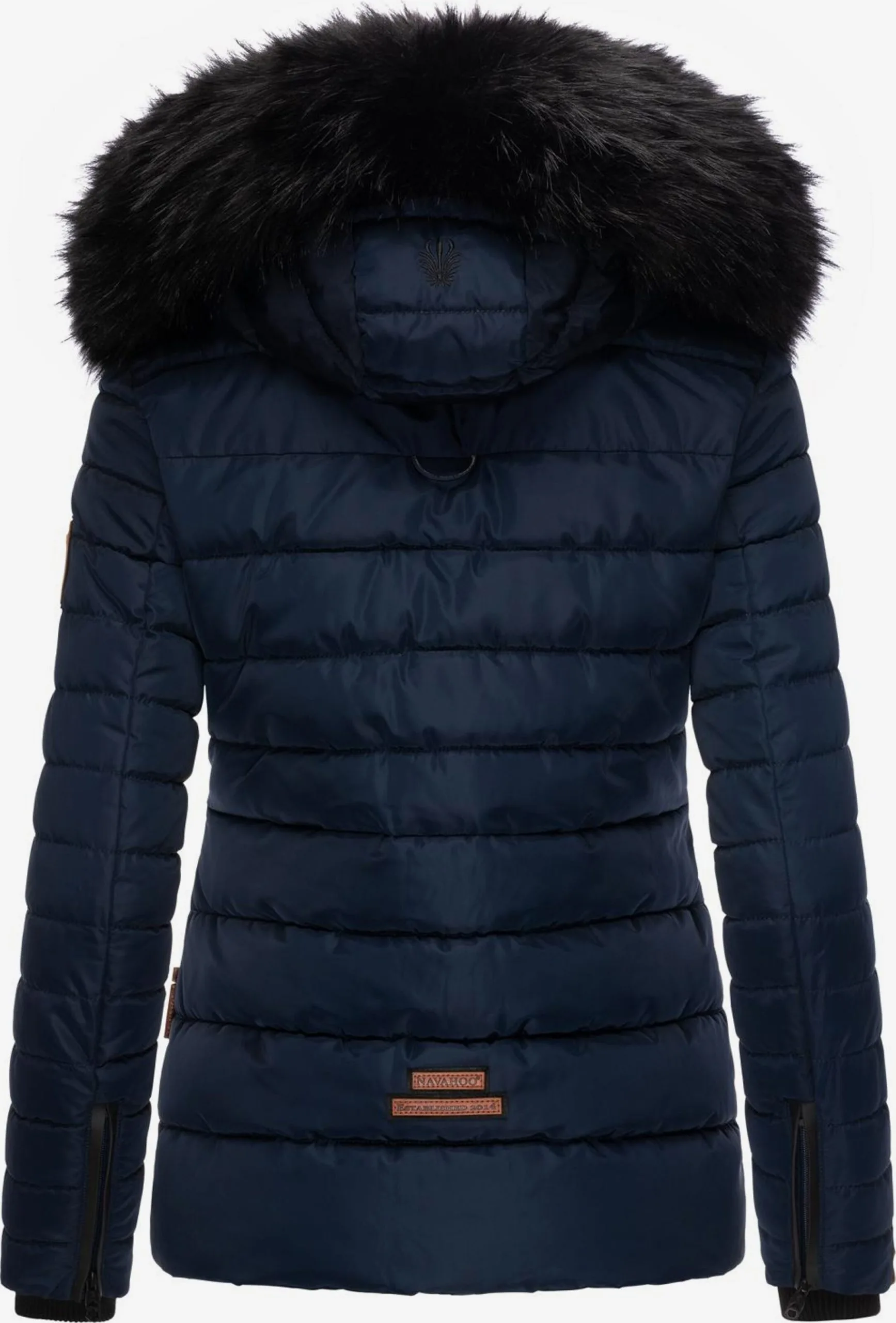 Navahoo Winterjassen Winterjas Wisteriaa Dames Navy 3 Navahoo Winterjassen Winterjas Wisteriaa Dames Navy - Afbeelding 3