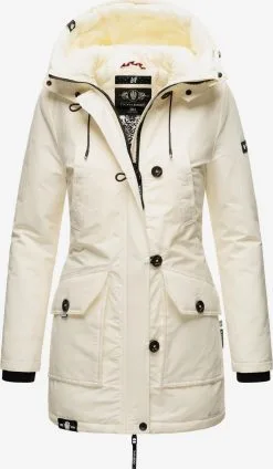Navahoo Parkas Winterparka Freeze Stoorm Dames Offwhite -Tussen Trend Verkoopwinkel 78ae6eca4c956a942bb46701b81b0b64