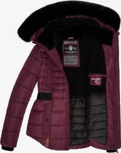 Navahoo Winterjassen Winterjas Melikaa Dames Bordeaux -Tussen Trend Verkoopwinkel 79873e7c646b2d51928cad3cb637544f