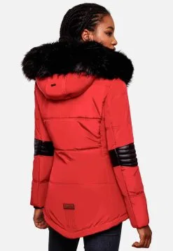 Navahoo Winterjassen Winterjas Nirvana Dames Rood -Tussen Trend Verkoopwinkel 7a239aadd6349116953d8818709de6a4