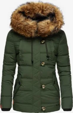 Navahoo Winterjassen Winterjas Zoja Dames Grasgroen -Tussen Trend Verkoopwinkel 7aa4458b3fa74ea6eb877ef489964c5f