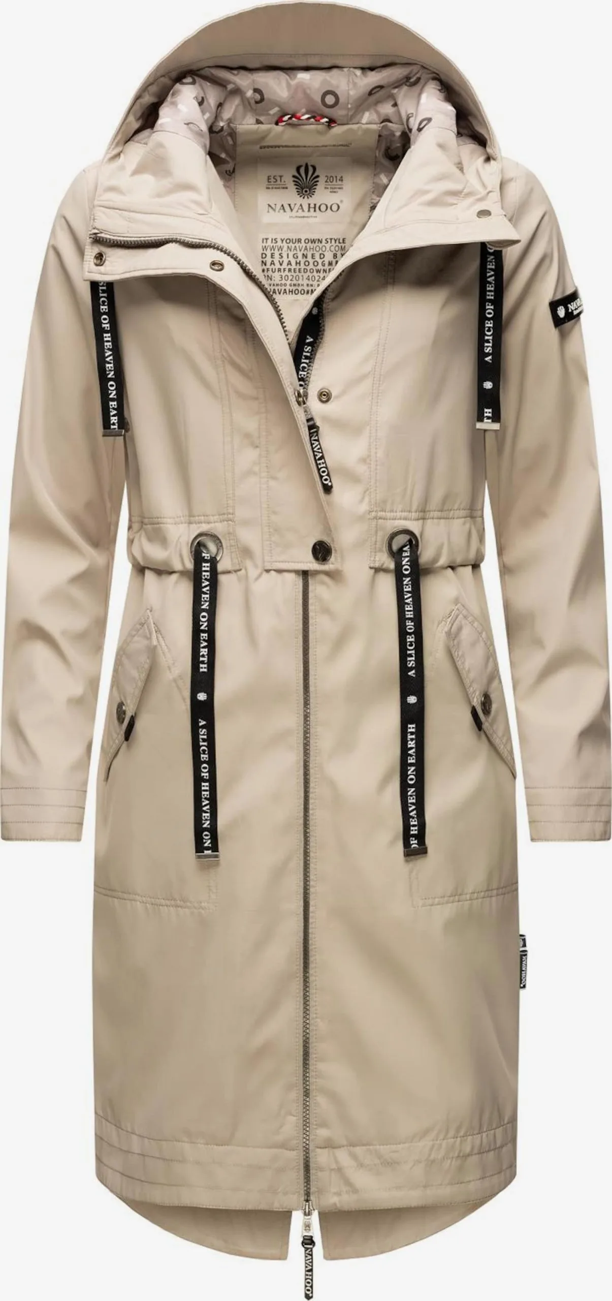 Navahoo Parkas Tussenparka Josinaa Dames Beige 1 Navahoo Parkas Tussenparka Josinaa Dames Beige