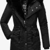 Navahoo Parkas Winterparka Sweety Deluxe Dames Zwart