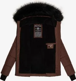 Navahoo Winterjassen Winterjas Adele Dames Chocoladebruin -Tussen Trend Verkoopwinkel 7f4c332e40606f335c2e52926124abbc