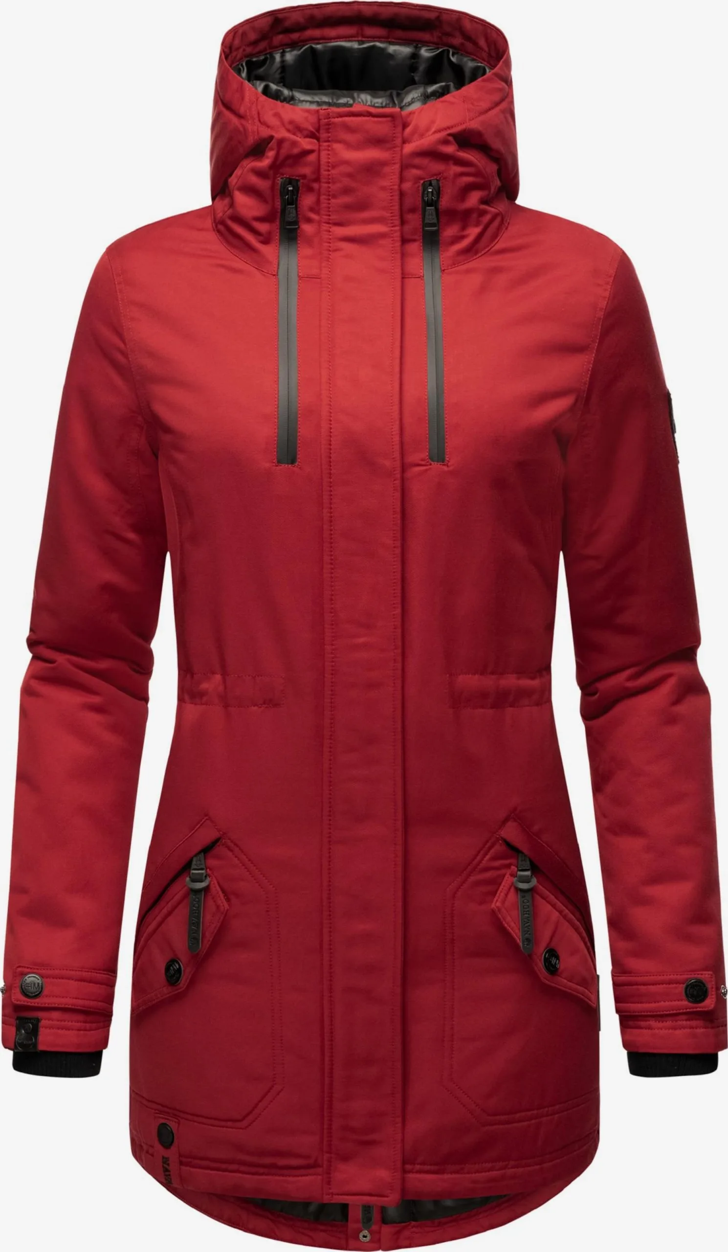 Navahoo Parkas Winterparka Dames Rood 1 Navahoo Parkas Winterparka Dames Rood