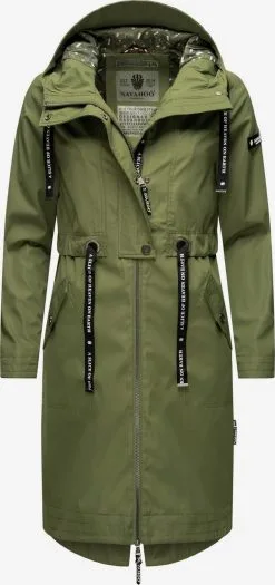 Navahoo Parkas Tussenparka Josinaa Dames Groen