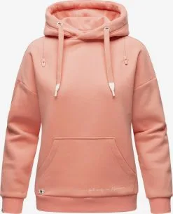 Navahoo Hoodies Sweatshirt Zuckerbärchen Dames Zalm Roze