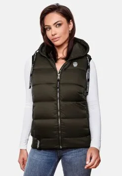 Navahoo Bodywarmers Bodywarmer Kassidy Dames Kaki -Tussen Trend Verkoopwinkel 814db688a1b0738d62f8cf40ecac43c2