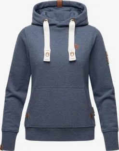 Navahoo Hoodies Sweatshirt Dames Blauw