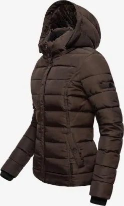 Navahoo Winterjassen Winterjas Miamor Dames Chocoladebruin -Tussen Trend Verkoopwinkel 8af87c9de512fc42a25a6bd22cf35fa4