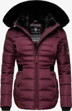 Navahoo Winterjassen Winterjas Melikaa Dames Bordeaux