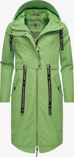 Navahoo Parkas Tussenparka Josinaa Dames Lichtgroen