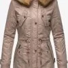 Navahoo Parkas Winterparka La Viva Dames Greige
