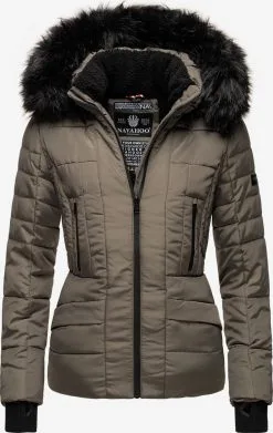 Navahoo Winterjassen Winterjas Adele Dames Grijs