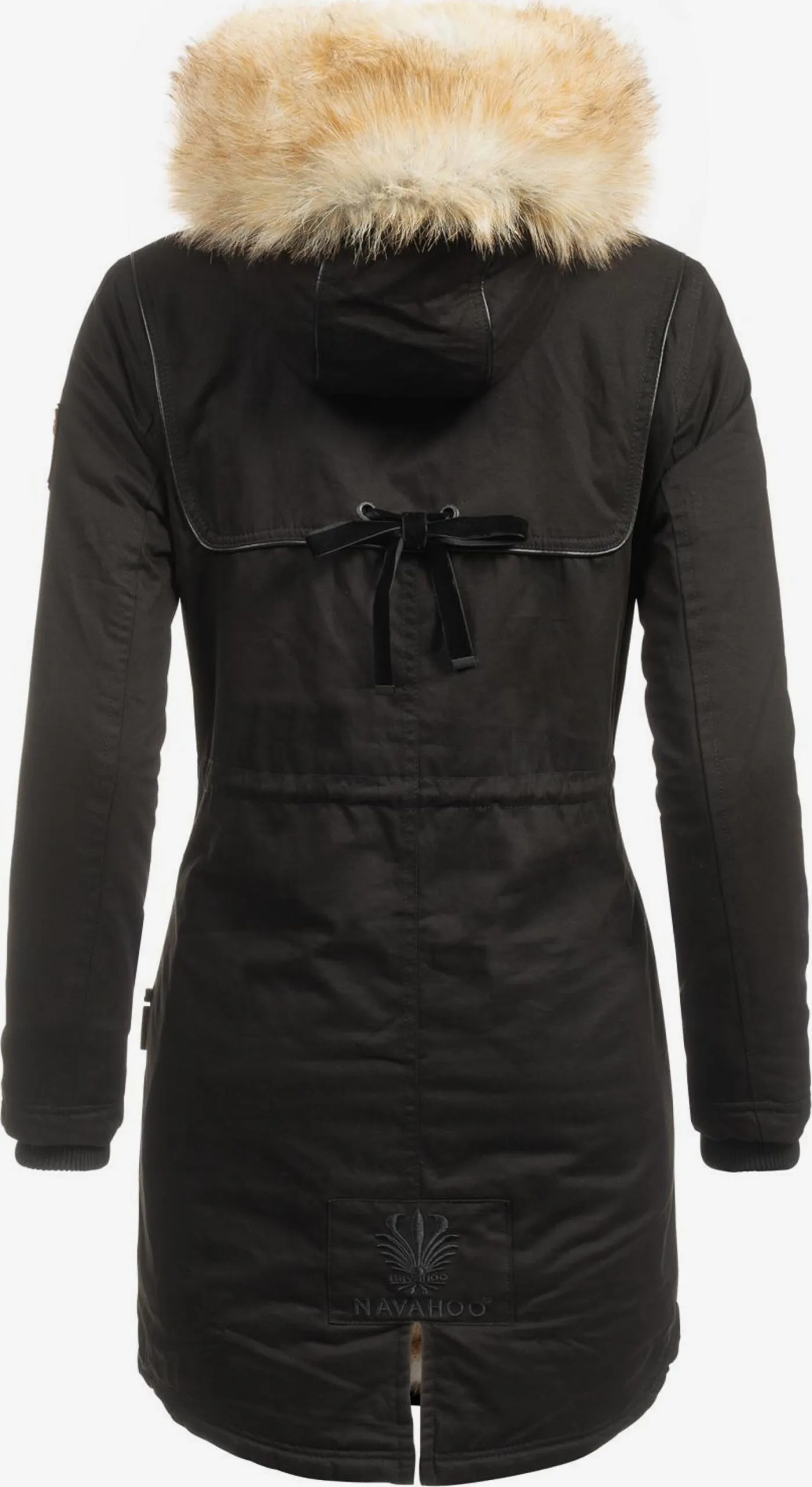 Navahoo Parkas Winterparka Bombii Dames Zwart 3 Navahoo Parkas Winterparka Bombii Dames Zwart - Afbeelding 3