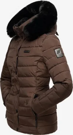 Navahoo Winterjassen Winterjas Milianaa Dames Chocoladebruin -Tussen Trend Verkoopwinkel 94db714156f168739405c7e97b9531a9