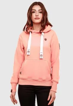Navahoo Hoodies Sweatshirt Damlaa Dames Abrikoos -Tussen Trend Verkoopwinkel 95e7293f51a13695f45bfdc06fbec051
