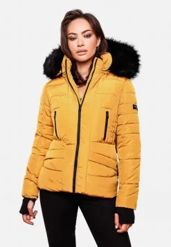 Navahoo Winterjassen Winterjas Adele Dames Safraan -Tussen Trend Verkoopwinkel 95fc8afe9f3f1180945e2a6ca2caed23