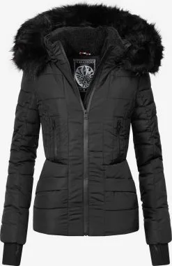 Navahoo Winterjassen Winterjas Adele Dames Zwart