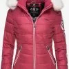Navahoo Winterjassen Winterjas Khingaas Dames Cranberry