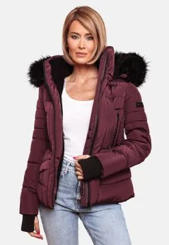 Navahoo Winterjassen Winterjas Adele Dames Robijnrood -Tussen Trend Verkoopwinkel 9cd9fe8d0cbf4b7936d9812b00a1dc2c