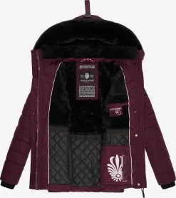 Navahoo Winterjassen Winterjas Milianaa Dames Aubergine -Tussen Trend Verkoopwinkel 9d767e33859b939a058c53a6e0e6cdaa