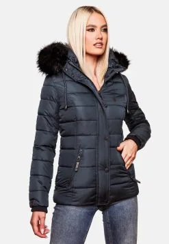 Navahoo Winterjassen Winterjas Zuckerbiene Dames Blauw -Tussen Trend Verkoopwinkel 9da3805d2f9efe038be73ea0cd92a635