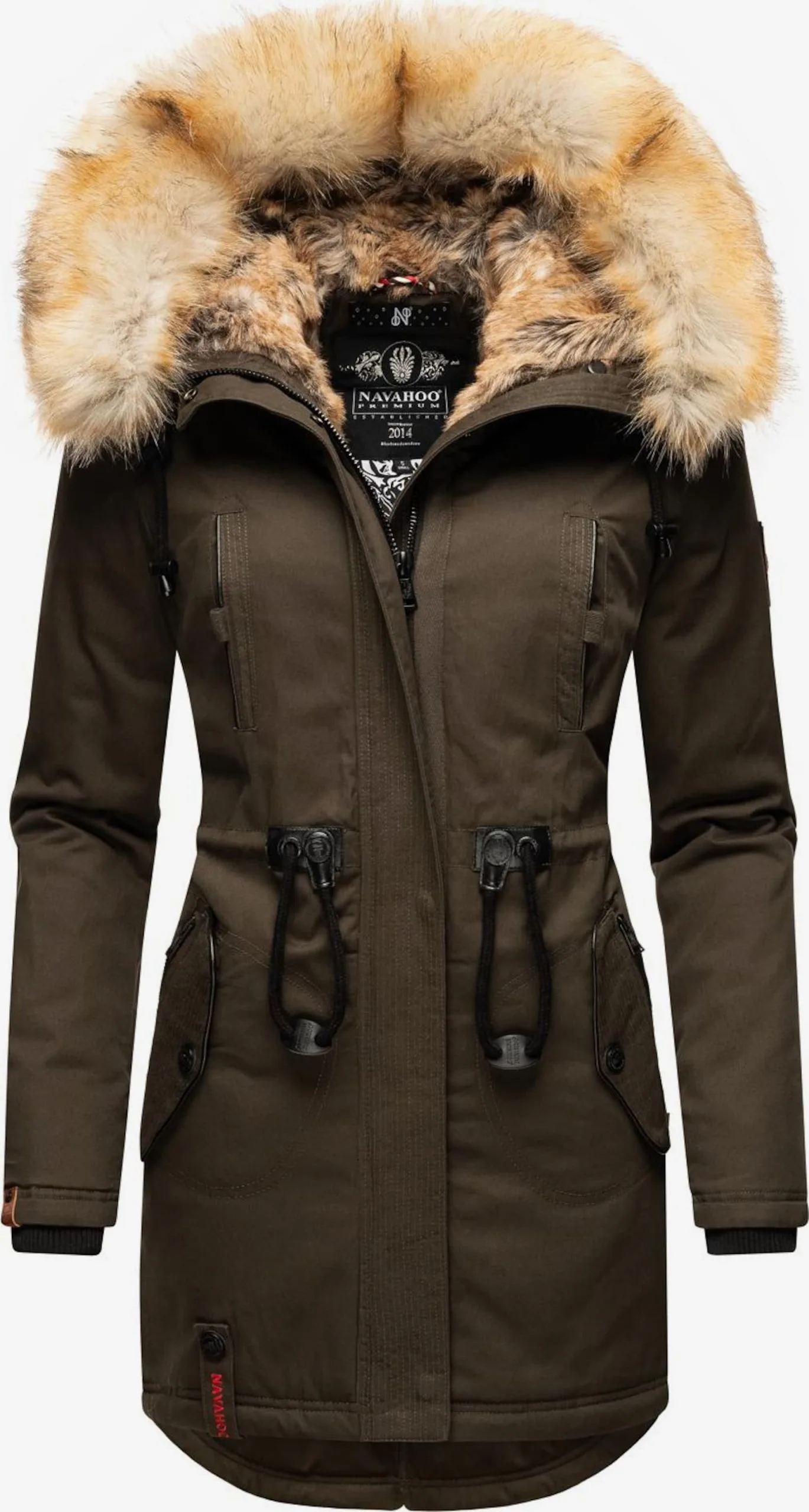 Navahoo Parkas Winterparka Dames Chocoladebruin 1 Navahoo Parkas Winterparka Dames Chocoladebruin
